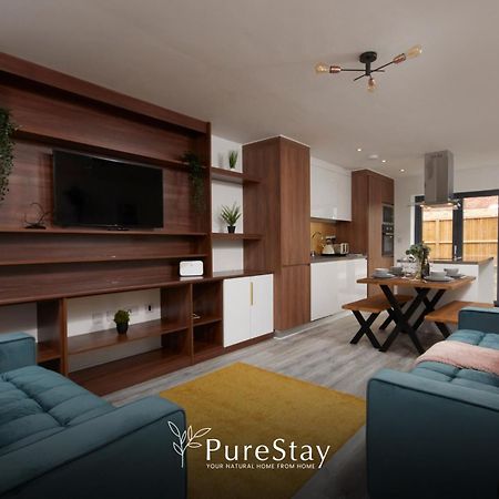 Stunning 5 Bed Manchester House With Parking By Purestay Short Lets & Serviced Accommodation Buitenkant foto