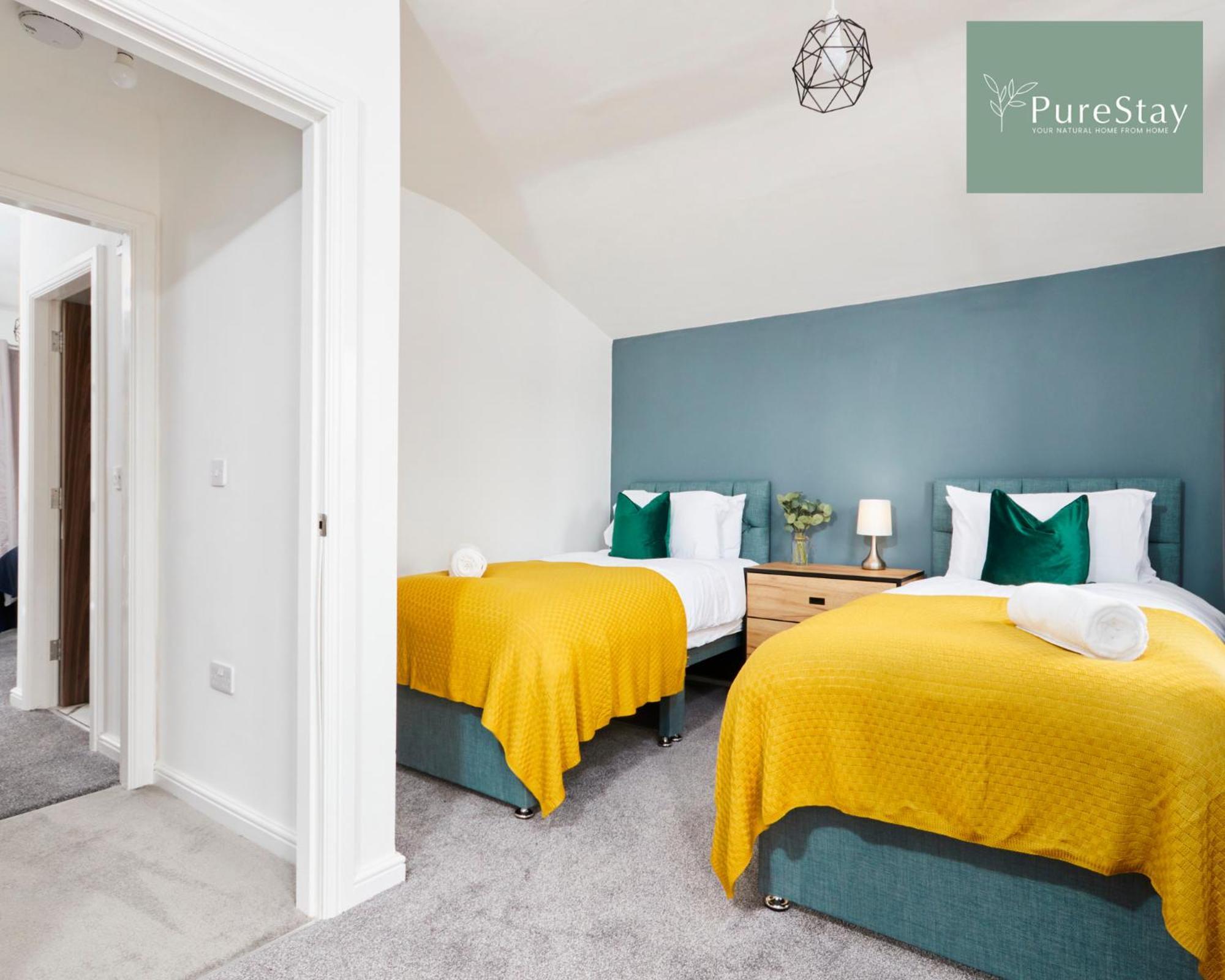 Stunning 5 Bed Manchester House With Parking By Purestay Short Lets & Serviced Accommodation Buitenkant foto