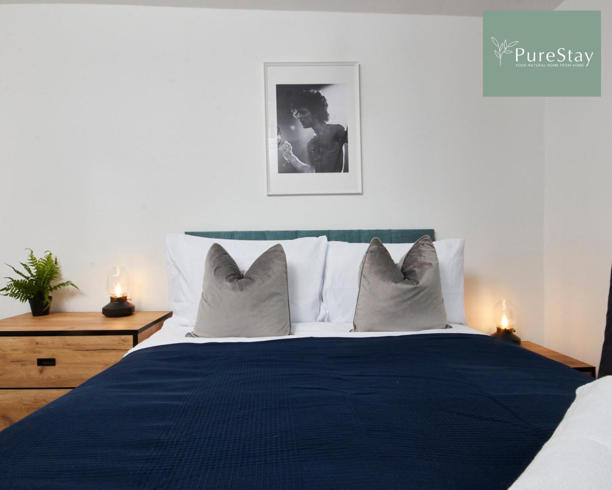 Stunning 5 Bed Manchester House With Parking By Purestay Short Lets & Serviced Accommodation Buitenkant foto