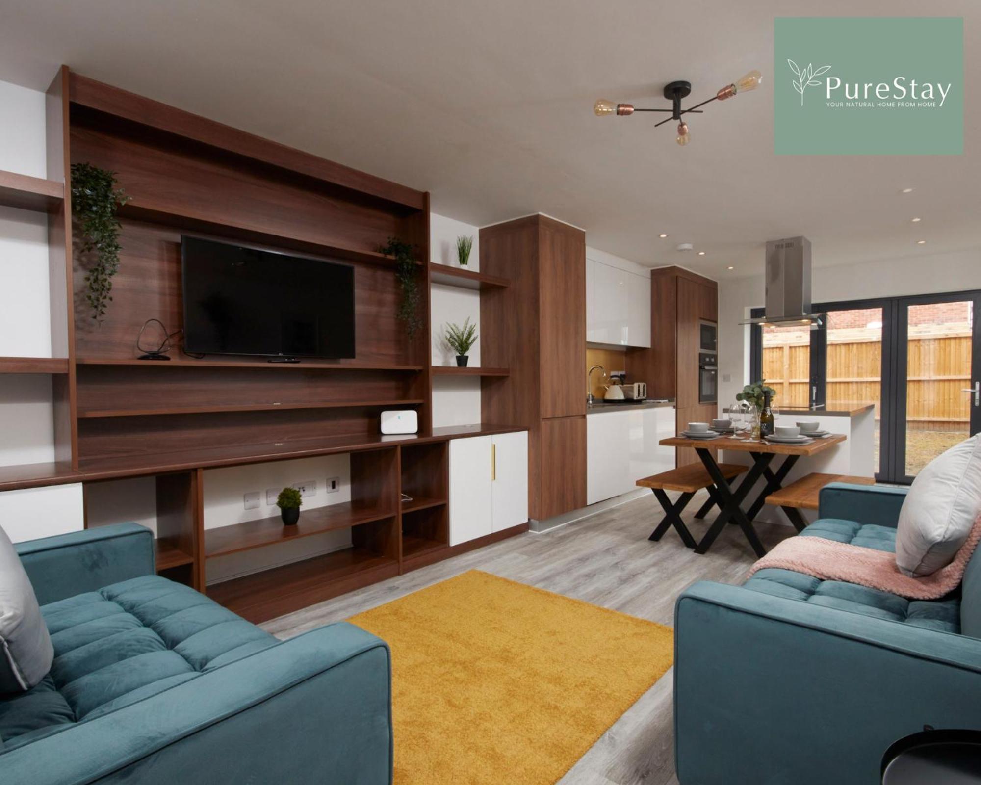 Stunning 5 Bed Manchester House With Parking By Purestay Short Lets & Serviced Accommodation Buitenkant foto