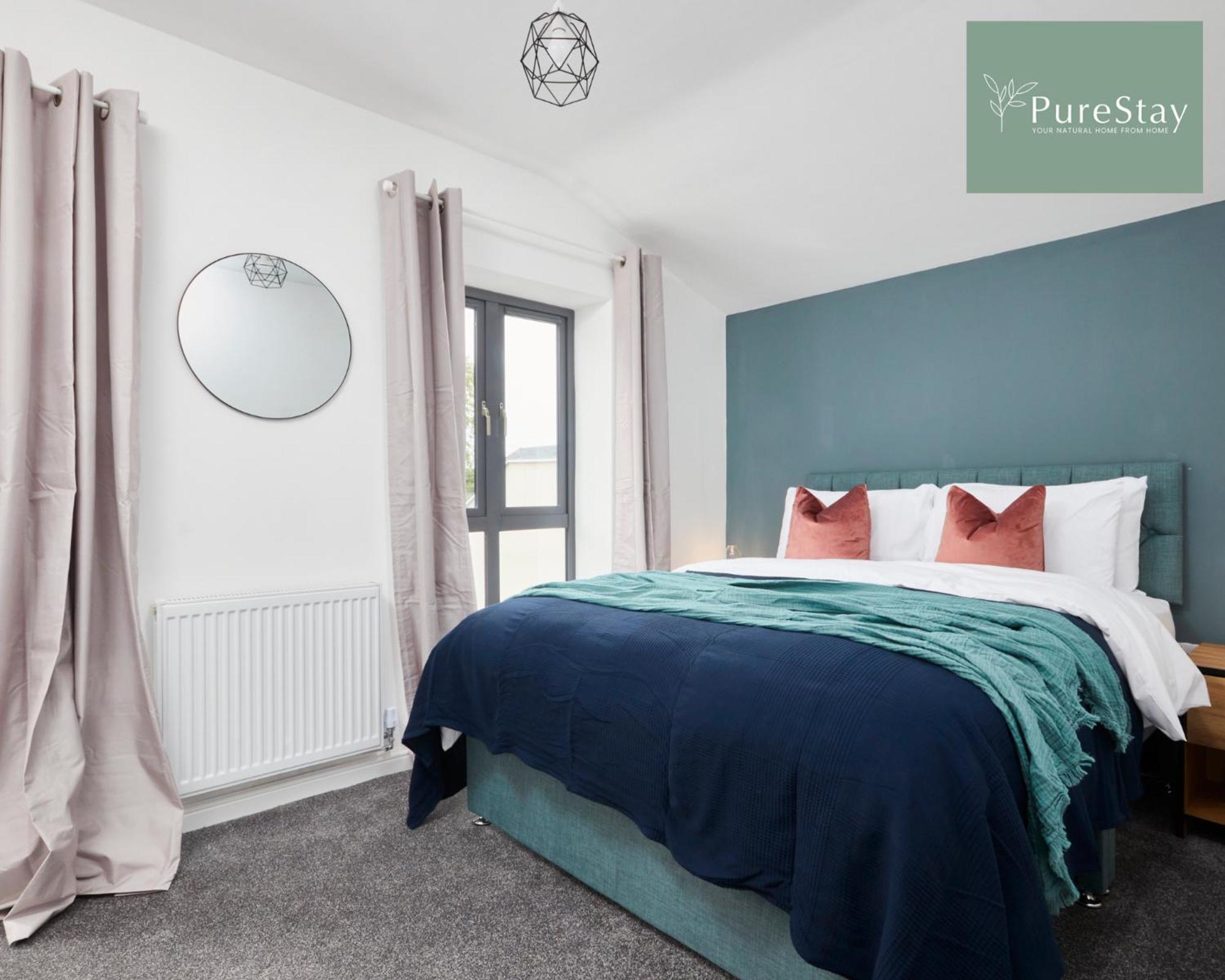 Stunning 5 Bed Manchester House With Parking By Purestay Short Lets & Serviced Accommodation Buitenkant foto