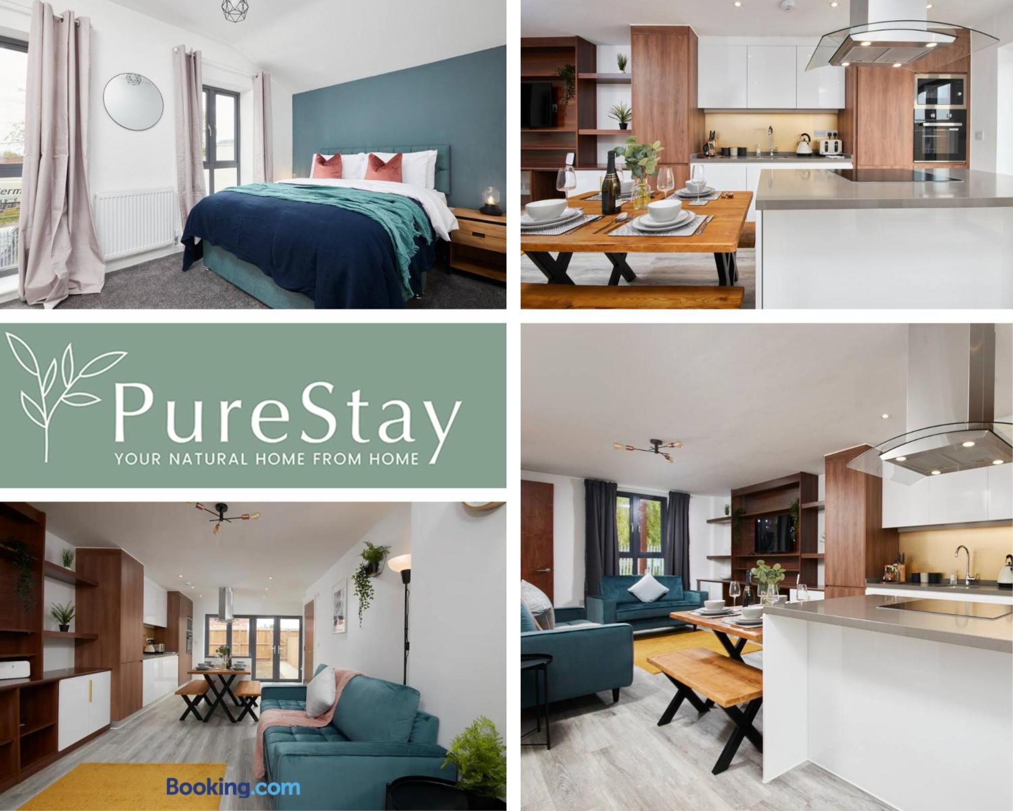 Stunning 5 Bed Manchester House With Parking By Purestay Short Lets & Serviced Accommodation Buitenkant foto