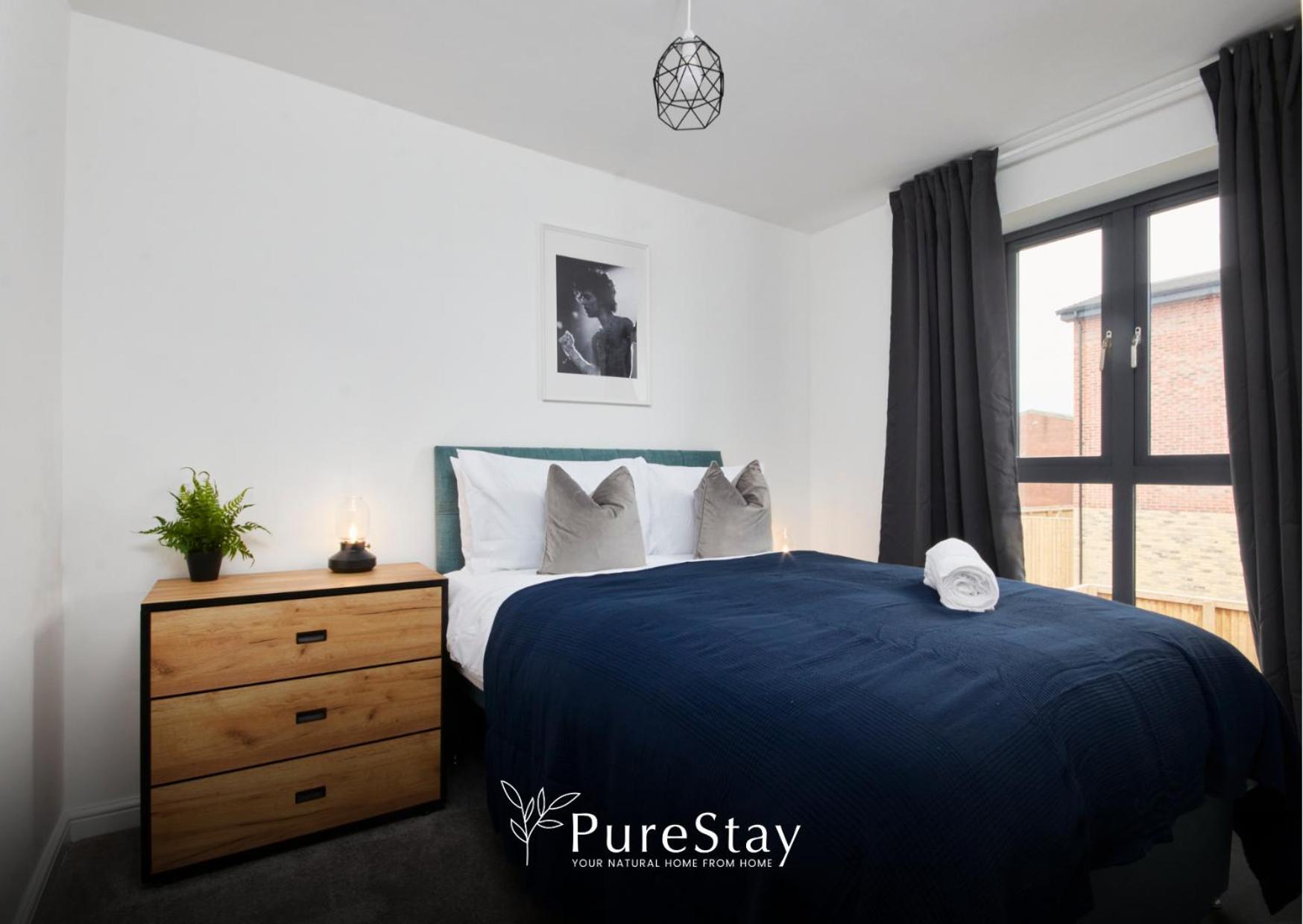 Stunning 5 Bed Manchester House With Parking By Purestay Short Lets & Serviced Accommodation Buitenkant foto