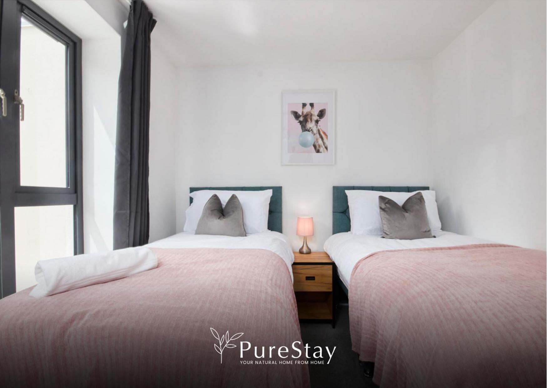 Stunning 5 Bed Manchester House With Parking By Purestay Short Lets & Serviced Accommodation Buitenkant foto