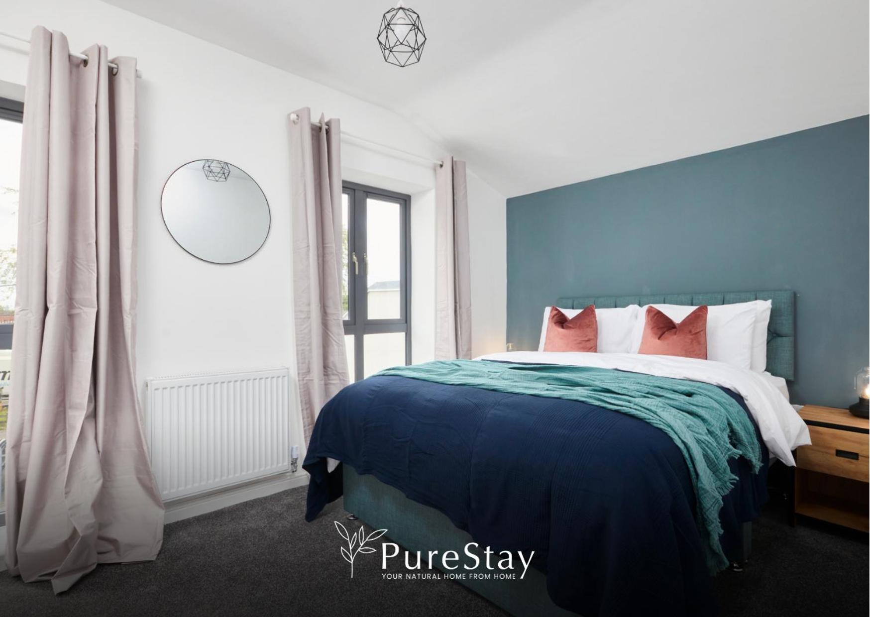 Stunning 5 Bed Manchester House With Parking By Purestay Short Lets & Serviced Accommodation Buitenkant foto