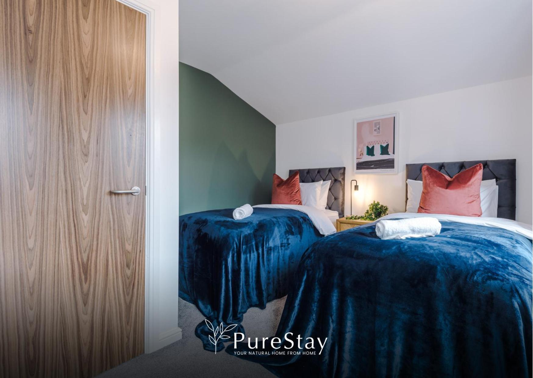 Stunning 5 Bed Manchester House With Parking By Purestay Short Lets & Serviced Accommodation Buitenkant foto