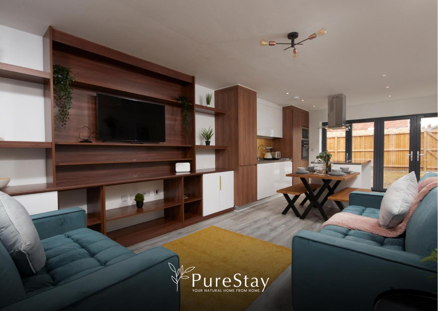 Stunning 5 Bed Manchester House With Parking By Purestay Short Lets & Serviced Accommodation Buitenkant foto